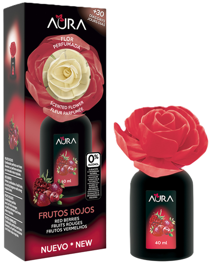 Aura ilmblóm rauð ber