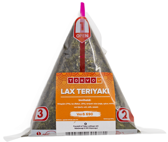 Tokyo Sushi onigiri lax teriyaki