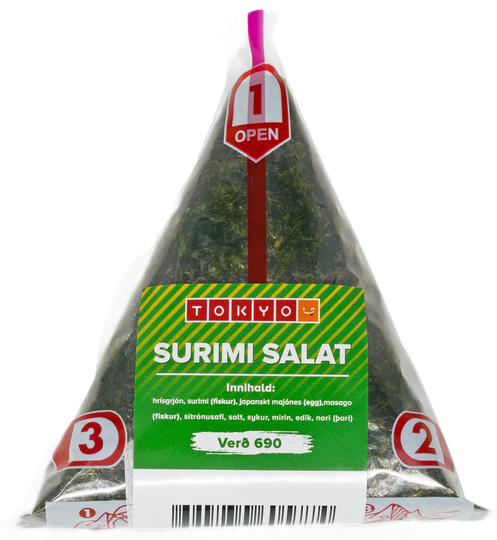 Tokyo Sushi onigiri surimi salat
