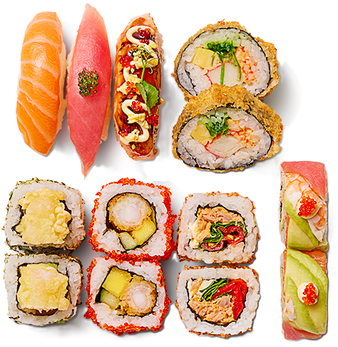 Tokyo Sushi 12 Dekur settið