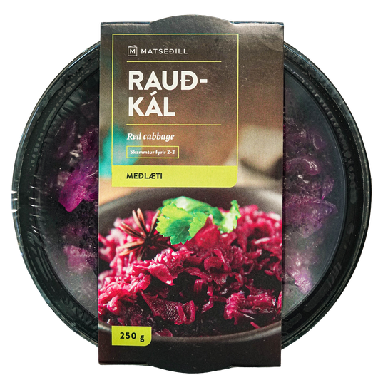 Matseðill Rauðkál 250g