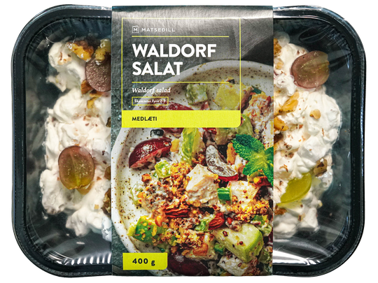 Matseðill waldorf salat