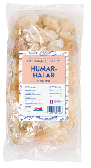 Fiskverzlun Hafliða humarhalar skelflettir