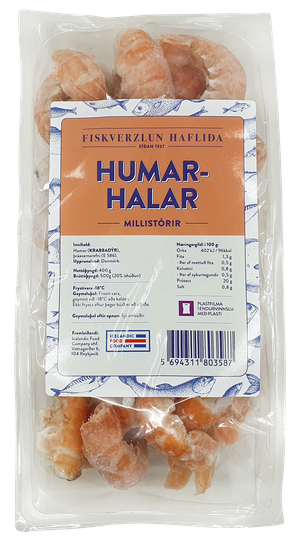 Fiskverzlun Hafliða humarhalar millistórir