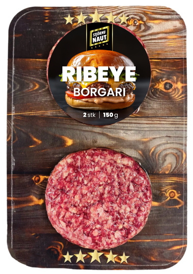 Stjörnunaut ribeye hamborgari