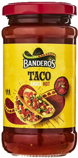 Banderos taco sósa hot