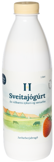 Hreppamjólk sveitajógúrt jarðarberja