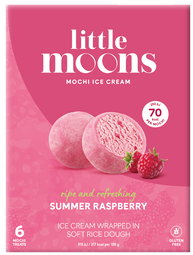 Little Moons mochi ís hindberja