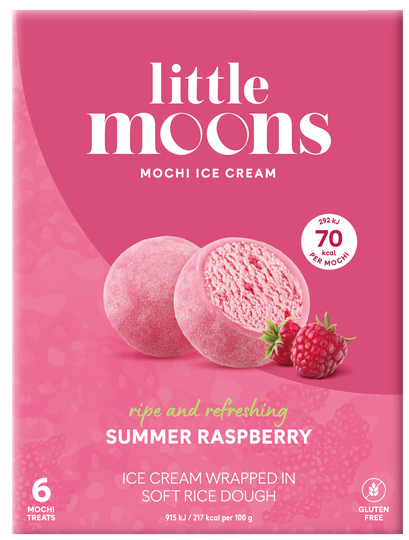 Little Moons mochi ís hindberja
