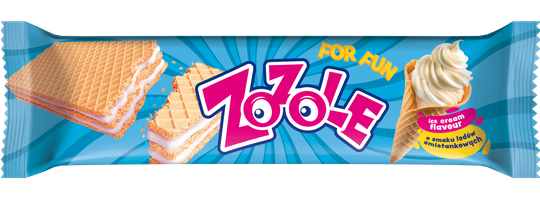 Zozole wafers ice cream