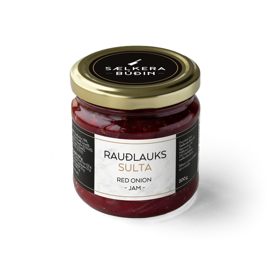 Sælkerabúðin rauðlaukssulta