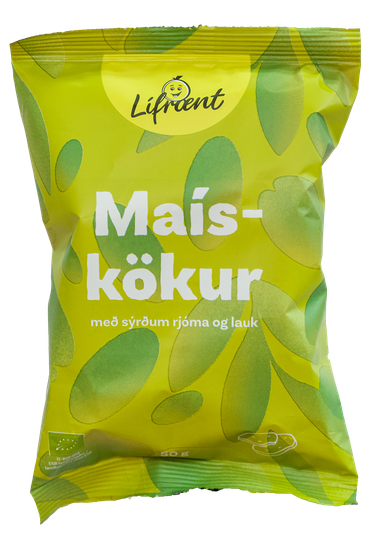 Krónan lífrænt maískökur litlar sýrður rjómi | Krónan