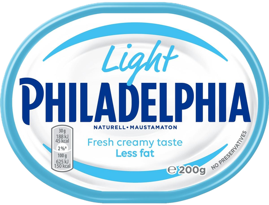 Philadelphia rjómaostur léttur