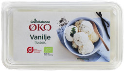 Grön Balance ís vanillu