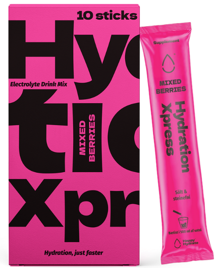 Happy Hydrate hydration xpress mixed berries