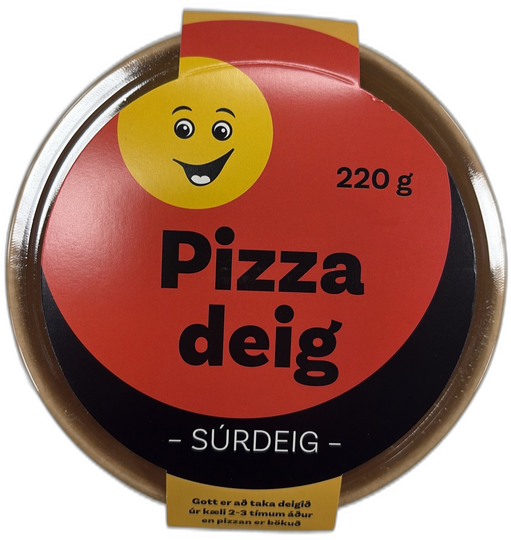 Krónu pizzadeig súrdeig
