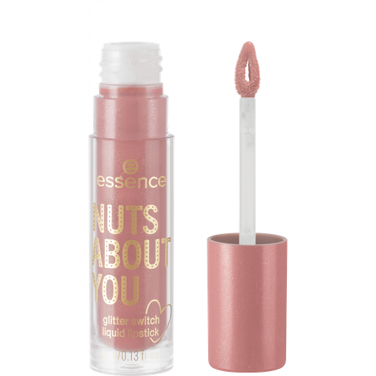 essence nuts about you glitter lipstick