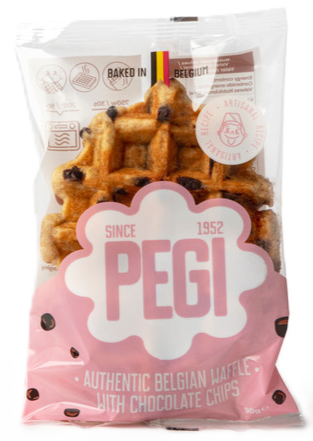 PEGI belgískar vöfflur súkkulaði