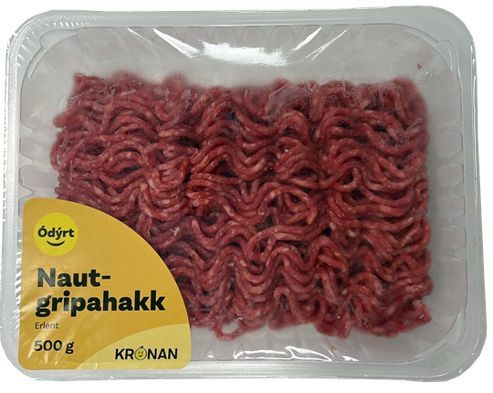 Ódýrt nautgripahakk erlent