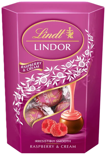 Lindt lindor kúlur hindberja