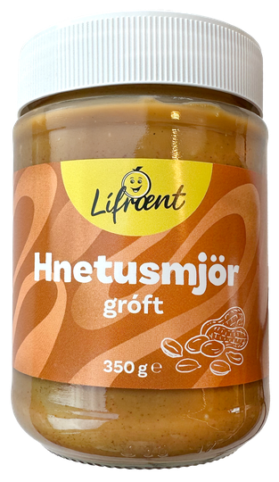 Krónan lífrænt hnetusmjör gróft