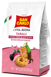 San Carlo taralli onion & olives