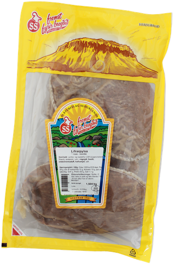 SS lifrarpylsa frosin ósoðin 3 stk