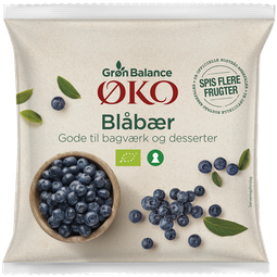 Grön Balance bláber frosin