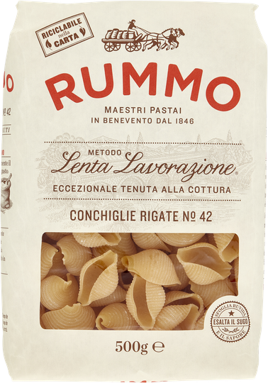 Rummo conchiglie rigate n.42