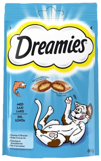 Dreamies kattanammi lax