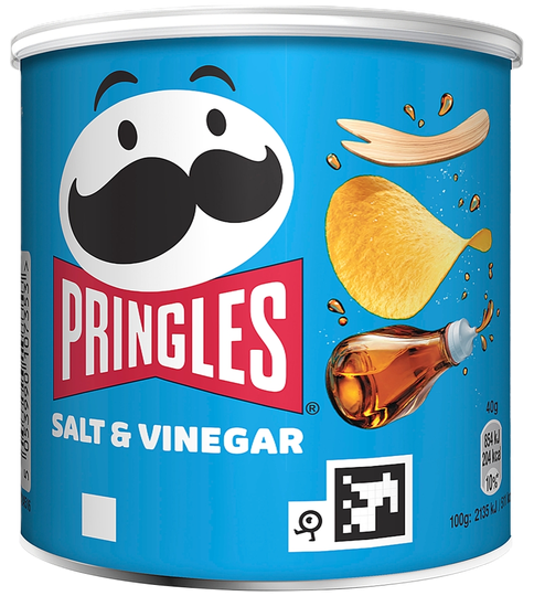 Pringles salt & vinegar 40g
