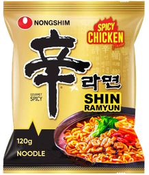 Nongshim núðlur spicy chicken