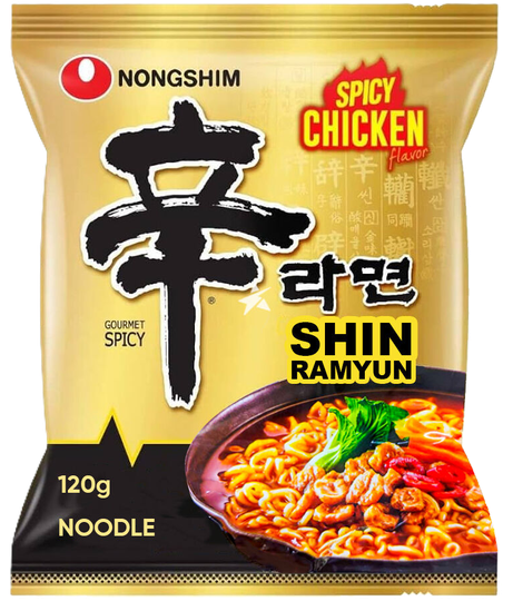 Nongshim núðlur spicy chicken