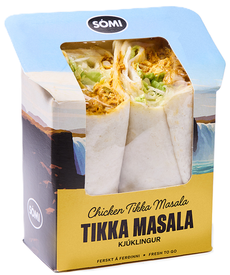 Sómi vefja tikka masala kjúklingur