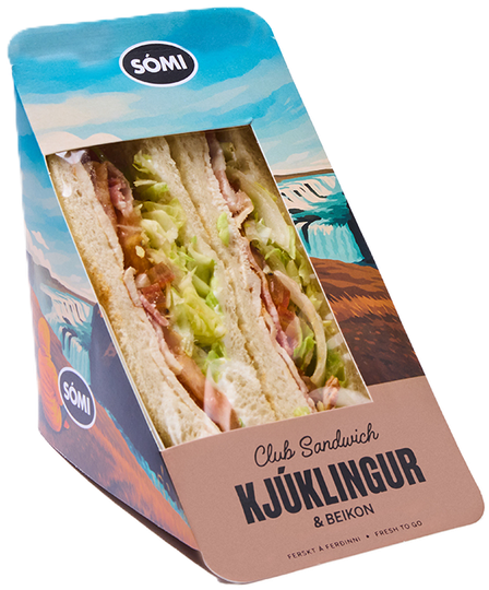 Sómi hyrna kjúklingur & beikon