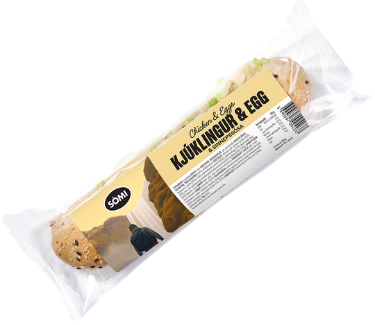 Sómi langloka kjúklingur & egg