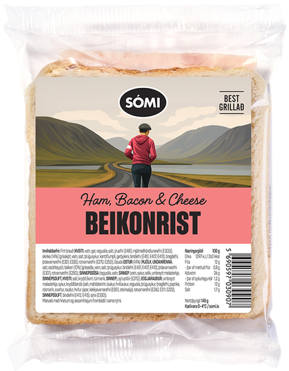 Sómi samloka beikonrist