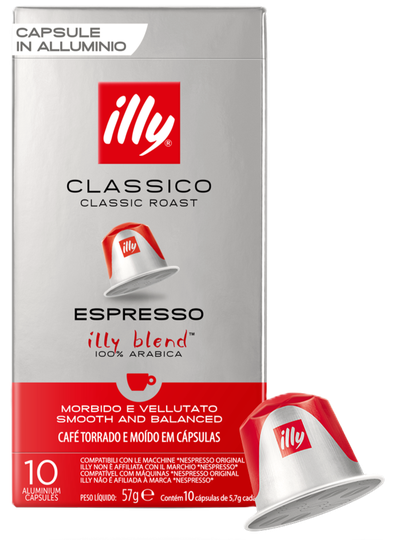 Illy kaffihylki classic espresso
