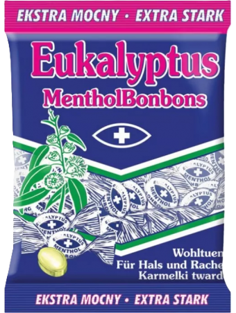 Zozole eukalyptus menthol candies