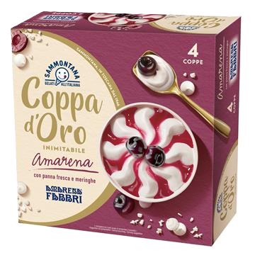 Sammontana coppa d'oro amarena fabbri