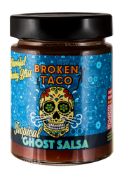 Broken Taco tropical ghost salsa
