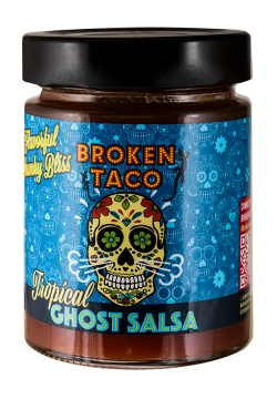 Broken Taco tropical ghost salsa
