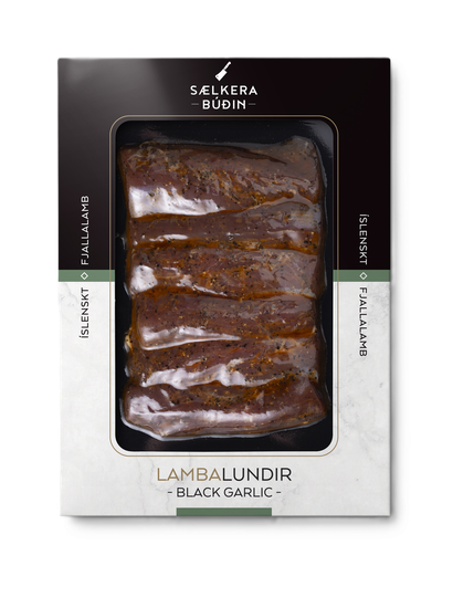 Sælkerabúðin lambalundir í black garlic