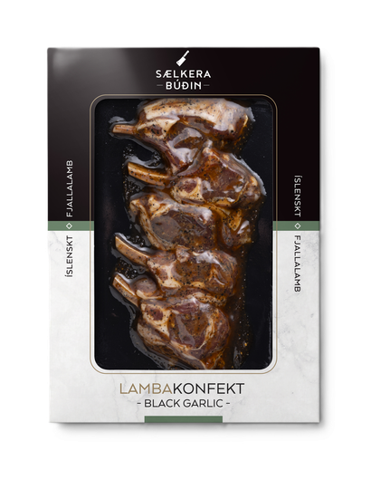 Sælkerabúðin lambakonfekt í black garlic