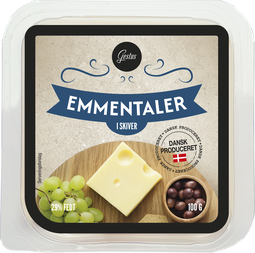 Gestus emmentaler í sneiðum