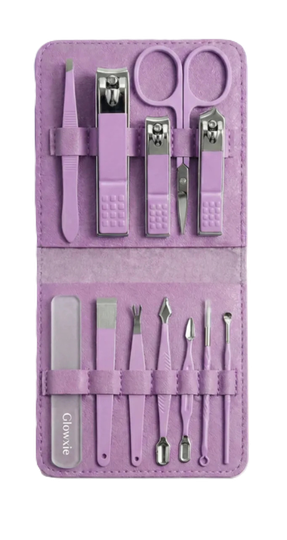 GLOWXIE naglasnyrtisett