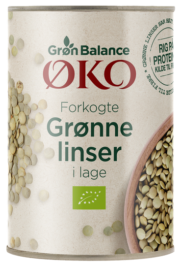 Grön Balance grænar linsubaunir