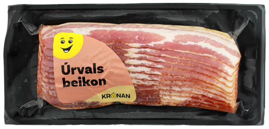 Krónu úrvals beikon