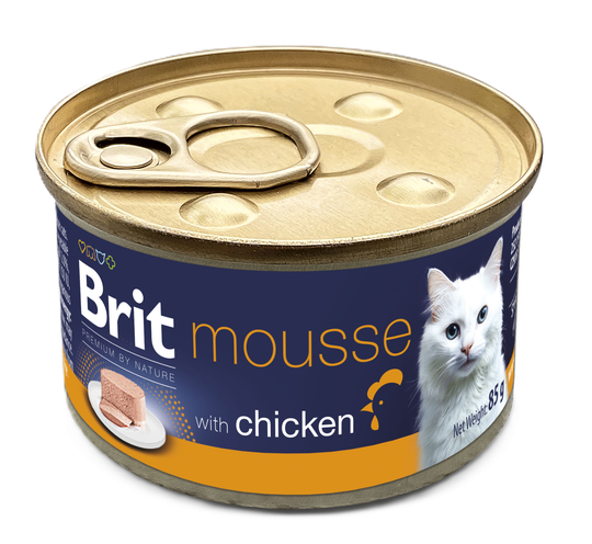 Brit kattamatur í dós kjúklinga
