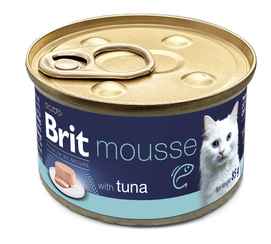 Brit kattamatur í dós túnfiskur